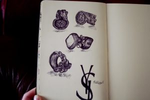 YSL Arty Rings illustration - Cocoskies